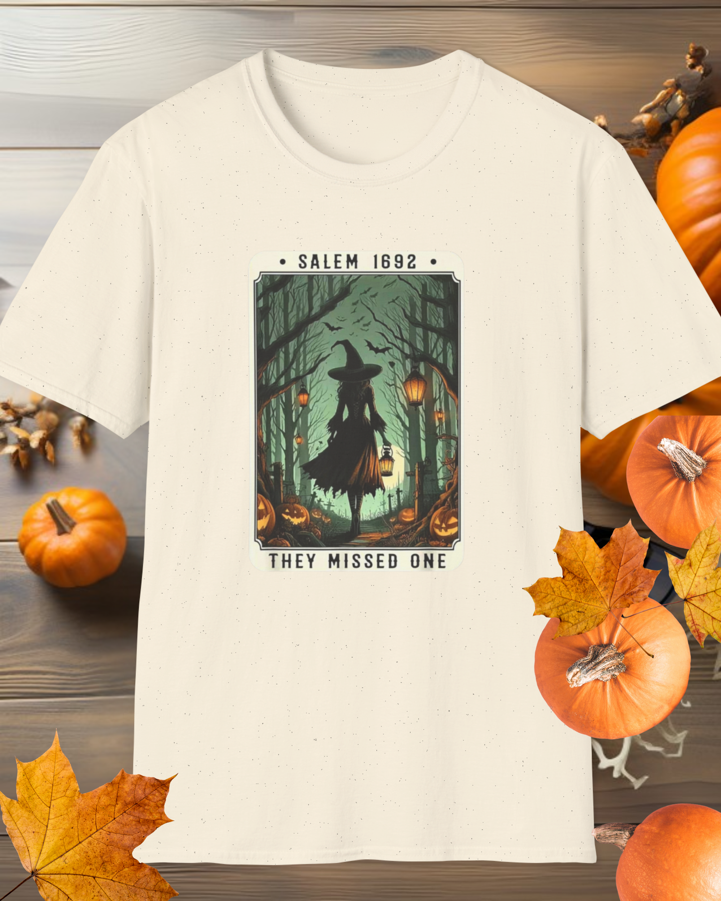 Salem 1692 Witchy Unisex T-Shirt, Halloween Tee, Spooky Shirt, Salem Witch T-Shirt, Witchcraft Apparel, Vintage Halloween Costume
