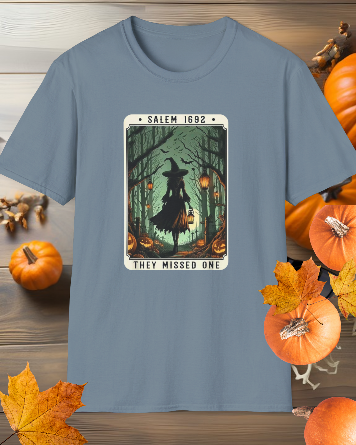 Salem 1692 Witchy Unisex T-Shirt, Halloween Tee, Spooky Shirt, Salem Witch T-Shirt, Witchcraft Apparel, Vintage Halloween Costume